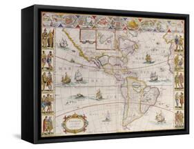 Le Theatre Du Monde Ou Nouvel Atlas, 1638-Johannes Blaeu-Framed Stretched Canvas