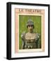 Le Theatre, Magazine Cover, France, 1899-null-Framed Giclee Print