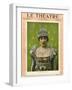Le Theatre, Magazine Cover, France, 1899-null-Framed Giclee Print