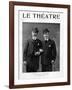 Le Theatre, Magazine Cover, France, 1905-null-Framed Giclee Print