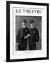 Le Theatre, Magazine Cover, France, 1905-null-Framed Giclee Print