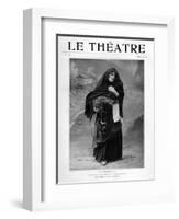 Le Theatre, Magazine Cover, France, 1905-null-Framed Giclee Print