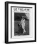 Le Theatre, Magazine Cover, France, 1909-null-Framed Giclee Print