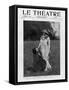 Le Theatre, Magazine Cover, France, 1909-null-Framed Stretched Canvas