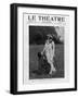 Le Theatre, Magazine Cover, France, 1909-null-Framed Giclee Print