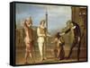 Le Tombeau de maître André (comédie de Brugière de Barante)-Claude Gillot-Framed Stretched Canvas