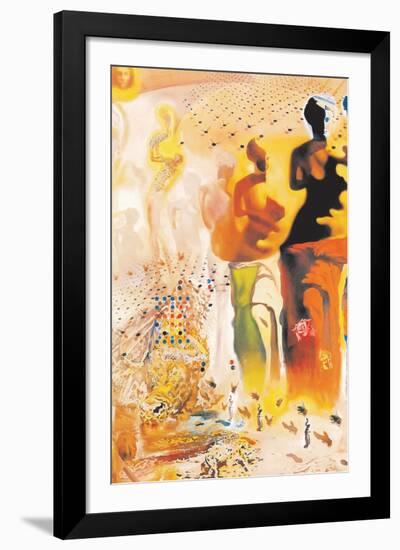 Le Torero Hallucinogene-Salvador Dalí-Framed Art Print