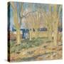 Le Train Bleu-Vincent van Gogh-Stretched Canvas