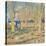 Le Train Bleu-Vincent van Gogh-Stretched Canvas