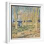 Le Train Bleu-Vincent van Gogh-Framed Premium Giclee Print