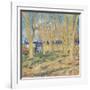 Le Train Bleu-Vincent van Gogh-Framed Giclee Print