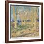 Le Train Bleu-Vincent van Gogh-Framed Giclee Print