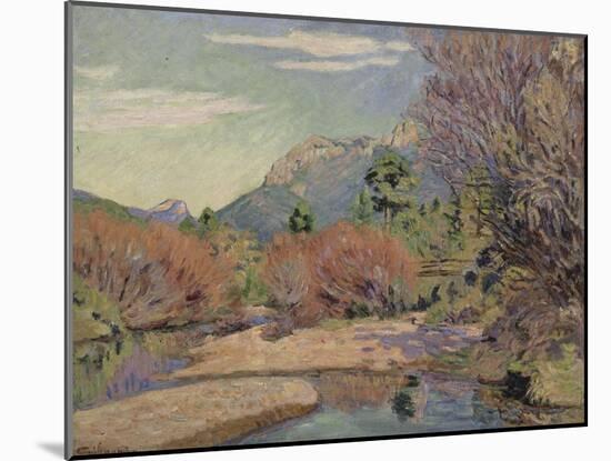 Le Trayas-Armand Guillaumin-Mounted Giclee Print