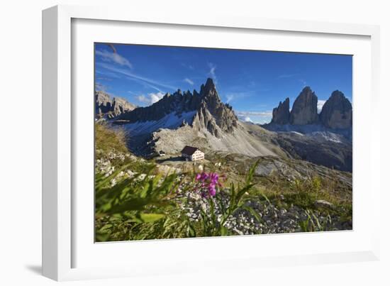 Le Tre Cime Di Laveredo, Dolomites, Trentino, South Tyrol, Italy-Katja Kreder-Framed Photographic Print