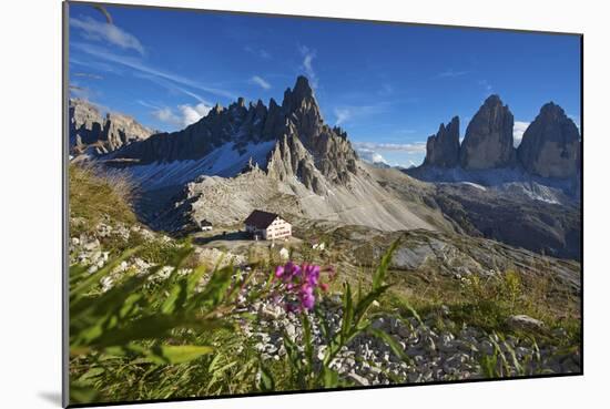 Le Tre Cime Di Laveredo, Dolomites, Trentino, South Tyrol, Italy-Katja Kreder-Mounted Photographic Print