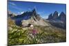 Le Tre Cime Di Laveredo, Dolomites, Trentino, South Tyrol, Italy-Katja Kreder-Mounted Photographic Print