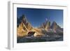 Le Tre Cime Di Laveredo, Dolomites, Trentino, South Tyrol, Italy-Katja Kreder-Framed Photographic Print