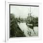 Le Treport (Seine-Maritime, France), in the Canal, Circa 1890-1895-Leon, Levy et Fils-Framed Photographic Print