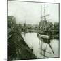 Le Treport (Seine-Maritime, France), in the Canal, Circa 1890-1895-Leon, Levy et Fils-Mounted Photographic Print