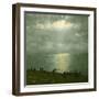 Le Treport (Seine-Maritime, France), Setting Sun, Circa 1890-1895-Leon, Levy et Fils-Framed Photographic Print