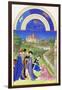 Le Tres Riches Heures Du Duc De Berry - April-Paul Herman & Jean Limbourg-Framed Art Print