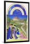 Le Tres Riches Heures Du Duc De Berry - April-Paul Herman & Jean Limbourg-Framed Art Print