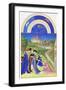 Le Tres Riches Heures Du Duc De Berry - April-Paul Herman & Jean Limbourg-Framed Art Print