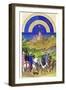 Le Tres Riches Heures Du Duc De Berry - August-Paul Herman & Jean Limbourg-Framed Art Print