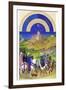 Le Tres Riches Heures Du Duc De Berry - August-Paul Herman & Jean Limbourg-Framed Art Print