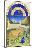 Le Tres Riches Heures Du Duc De Berry - July-Paul Herman & Jean Limbourg-Mounted Art Print