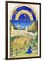 Le Tres Riches Heures Du Duc De Berry - July-Paul Herman & Jean Limbourg-Framed Art Print