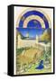 Le Tres Riches Heures Du Duc De Berry - July-Paul Herman & Jean Limbourg-Framed Stretched Canvas