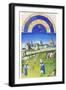 Le Tres Riches Heures Du Duc De Berry - June-Paul Herman & Jean Limbourg-Framed Art Print