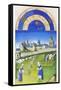 Le Tres Riches Heures Du Duc De Berry - June-Paul Herman & Jean Limbourg-Framed Stretched Canvas