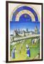 Le Tres Riches Heures Du Duc De Berry - June-Paul Herman & Jean Limbourg-Framed Art Print