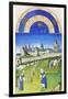 Le Tres Riches Heures Du Duc De Berry - June-Paul Herman & Jean Limbourg-Framed Art Print