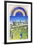 Le Tres Riches Heures Du Duc De Berry - June-Paul Herman & Jean Limbourg-Framed Art Print