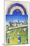 Le Tres Riches Heures Du Duc De Berry - June-Paul Herman & Jean Limbourg-Mounted Art Print