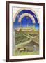 Le Tres Riches Heures Du Duc De Berry - March-Paul Herman & Jean Limbourg-Framed Art Print