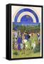 Le Tres Riches Heures Du Duc De Berry - May-Paul Herman & Jean Limbourg-Framed Stretched Canvas