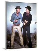 Le tresor du pendu The Law and Jake Wade by John Sturges with Richard Widmark and Robert Taylor, 19-null-Framed Photo