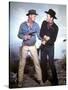 Le tresor du pendu The Law and Jake Wade by John Sturges with Richard Widmark and Robert Taylor, 19-null-Stretched Canvas