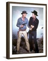 Le tresor du pendu The Law and Jake Wade by John Sturges with Richard Widmark and Robert Taylor, 19-null-Framed Photo