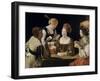 Le Tricheur à l'as de carreau-Georges de La Tour-Framed Giclee Print