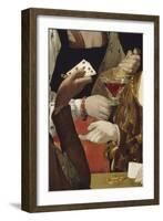 Le Tricheur à l'as de carreau-Georges de La Tour-Framed Giclee Print