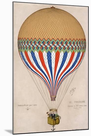Le Tricolore, Publ. 1874-null-Mounted Giclee Print