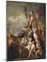 Le Triomphe de Bacchus-Charles de La Fosse-Mounted Giclee Print