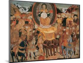 Le Triomphe De La Gloire - the Triumph of Fame - (Lo Scheggia) Giovanni Di Ser Giovanni (1406-1486)-Giovanni Di Ser Giovanni Scheggia-Mounted Giclee Print