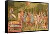 Le Triomphe De La Mort, (The Triumph of Deat)-Buonamico Buffalmacco-Framed Stretched Canvas