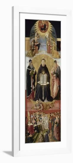 Le triomphe de saint Thomas d'Aquin-Benozzo Gozzoli-Framed Giclee Print